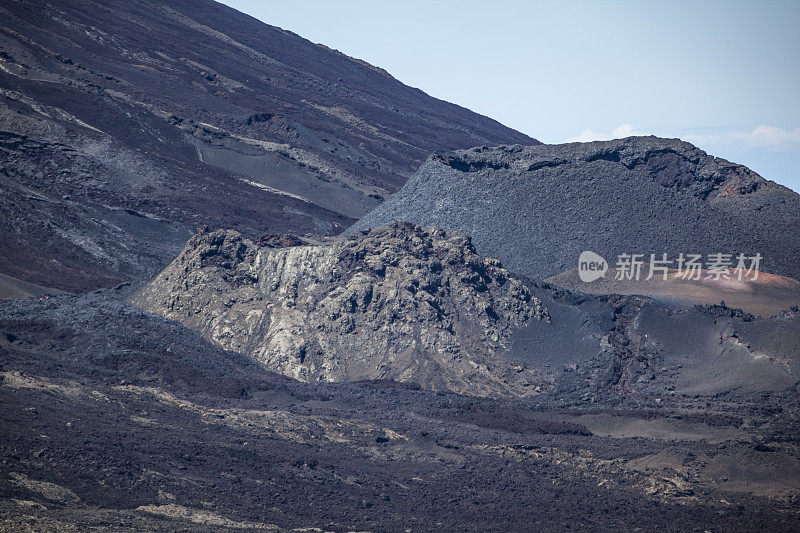 Piton de la Fournaise火山火山口